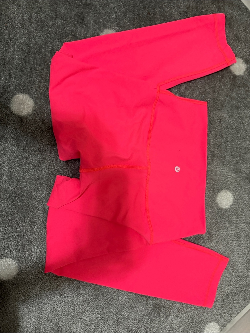 lululemon athletica Hot Pink Cropped Leggings
